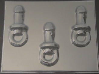 192x Penis Pacifier 4.5 Inch Chocolate Candy Mold